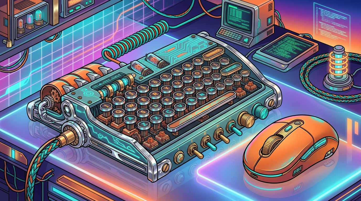 Mechanical Typewriter Keyboards And Clicky Peripherals