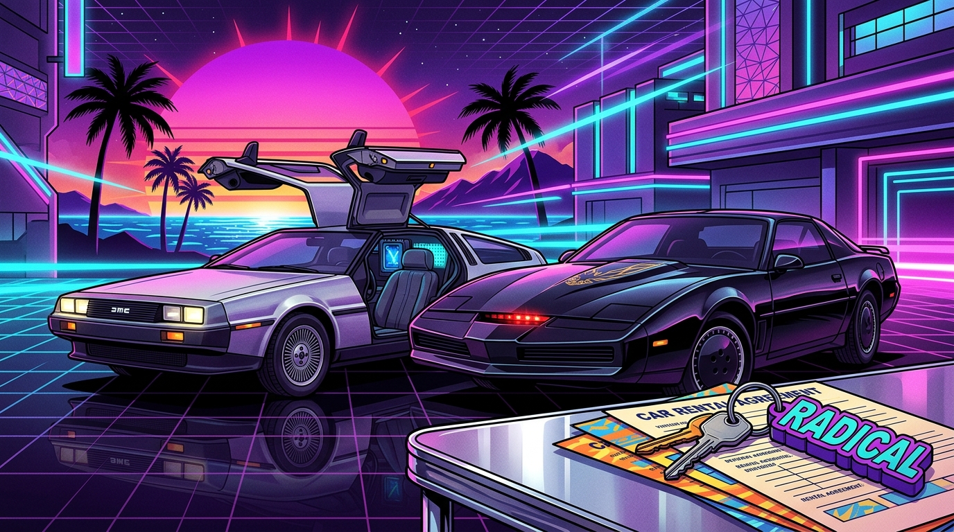 Radical Rides And Retro Rates: Your Guide To 80s Movie Car Rental Prices Featured Image