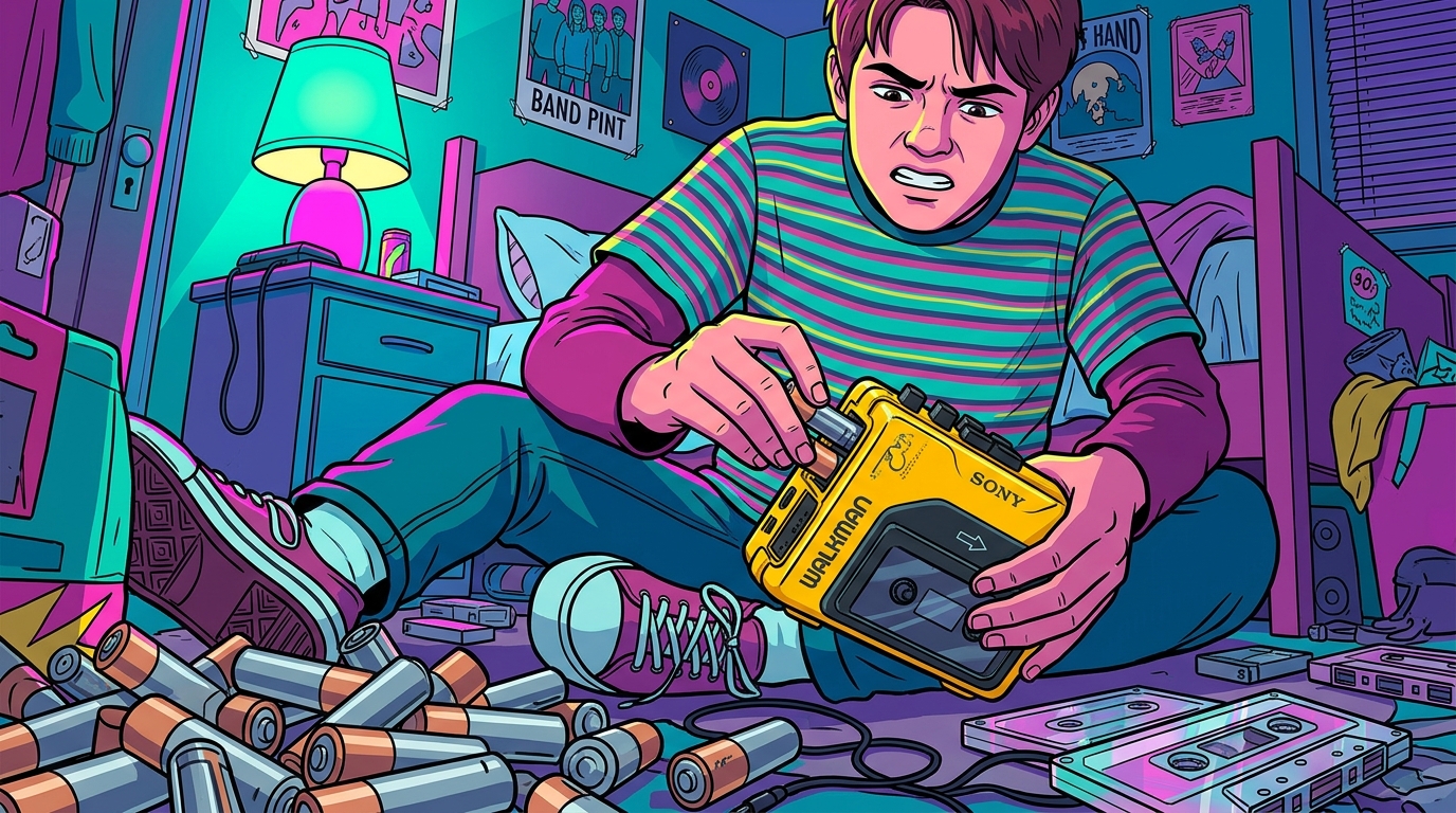The Struggle Was Real: Surviving The Retro Walkman Battery Apocalypse Featured Image