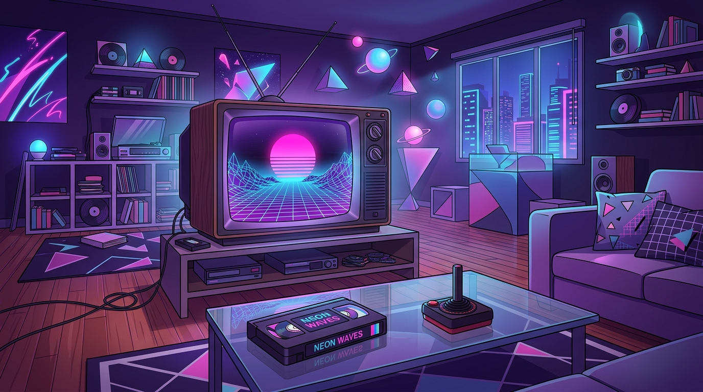 Visual Loops For The Modern Synthwave Soul