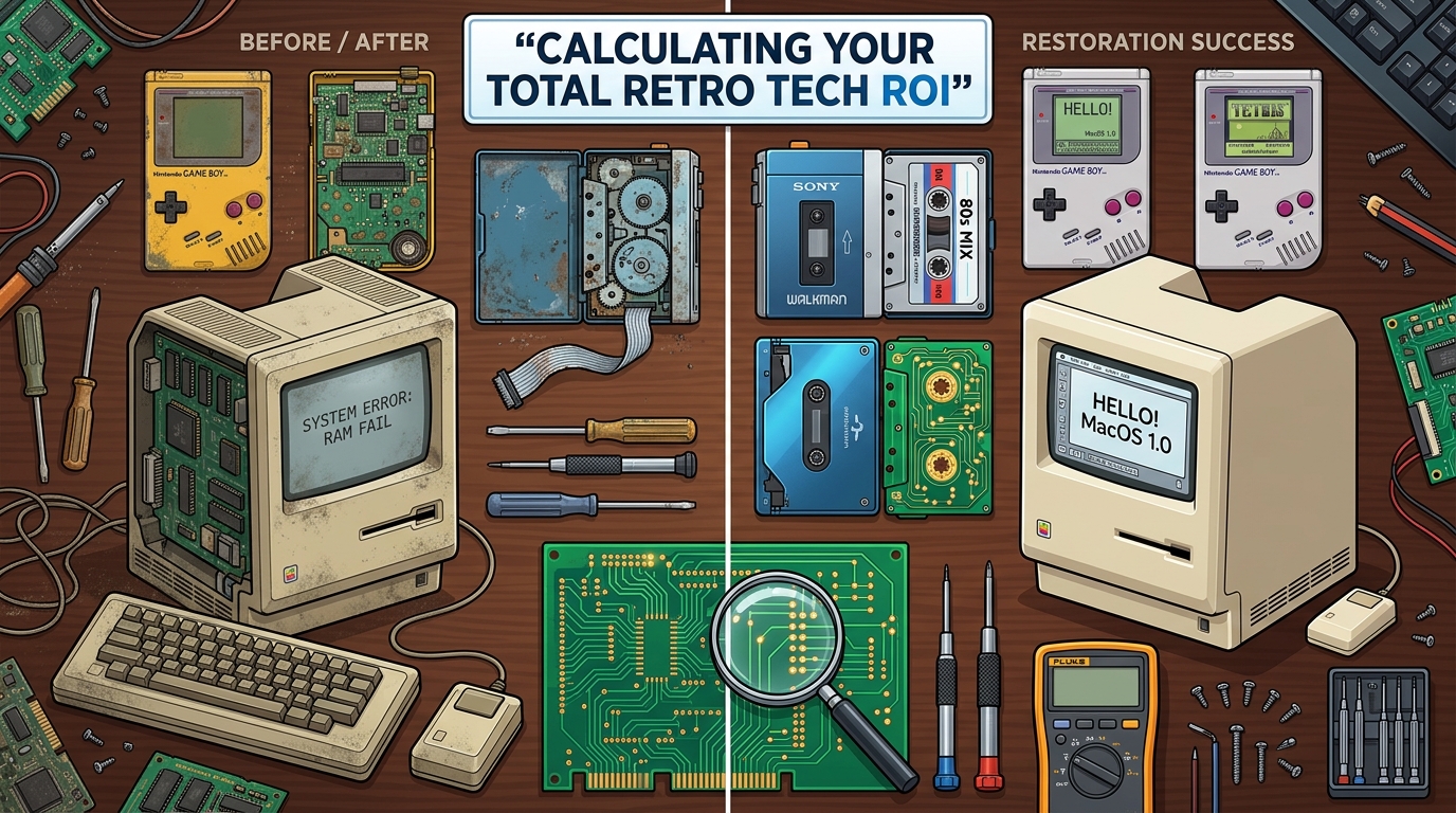 Is Retro Tech Restoration Worth The Digital Gold Calculating Your Total Retro Tech ROI