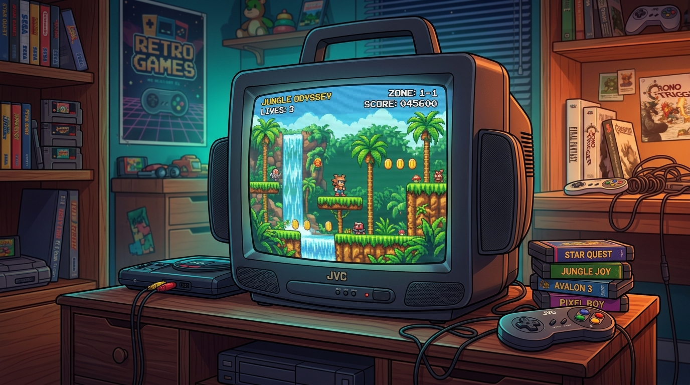 The Ultimate Guide To Finding The Best CRT TV For Retro Gaming Curved Kings Like The JVC D-Series