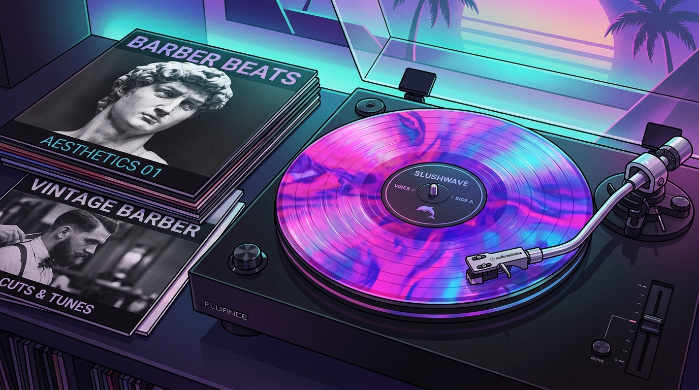 Spinning Pink Plastic The Best Vaporwave Vinyl Labels For Your Collection Essential Labels For Barber Beats And Slushwave