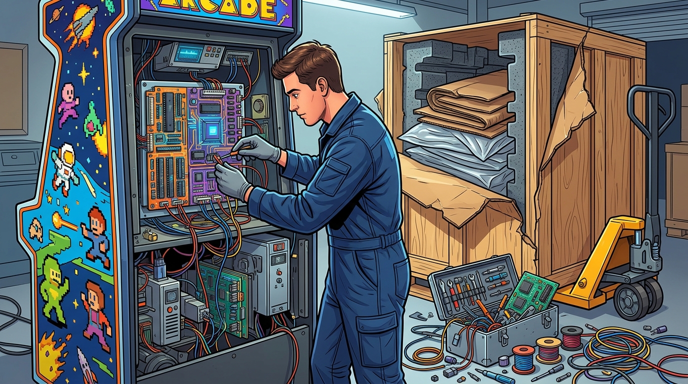 The Ultimate Arcade Machine Price Guide For Your Retro Neon Dream Hidden Expenses For Arcade Maintenance And Shipping