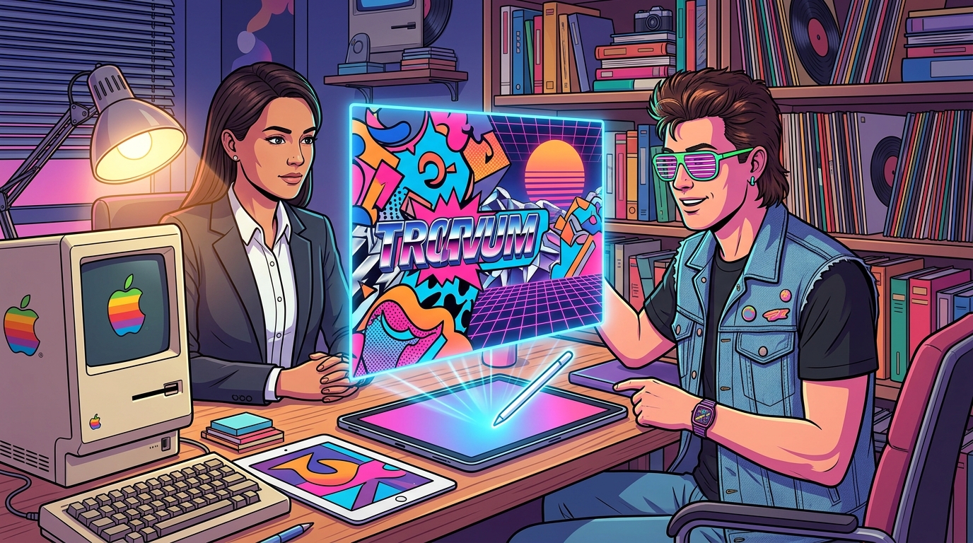 How To Find A Retro Graphic Designer To Level Up Your Brand Featured Image