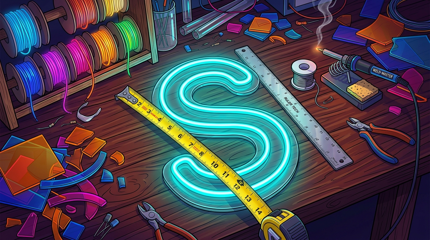 Level Up Your Battlestation Without Breaking The Bank On Custom Neon Sign Costs Sizing Up Your Custom Neon Investment