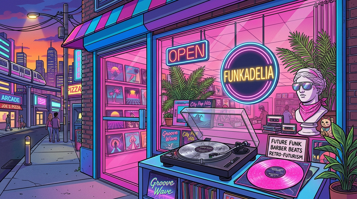 Specialty Shops For Future Funk And Barber Beats