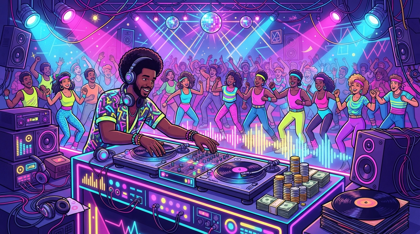 80s Party DJ Pricing: What You’ll Pay for a Totally Rad Night Featured Image