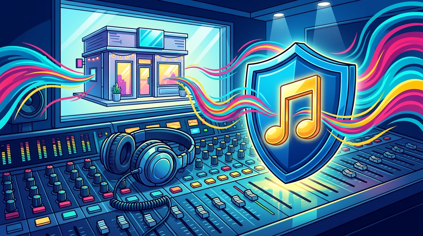 Commercial Music License: Buy Legal Music For Your Business Featured Image