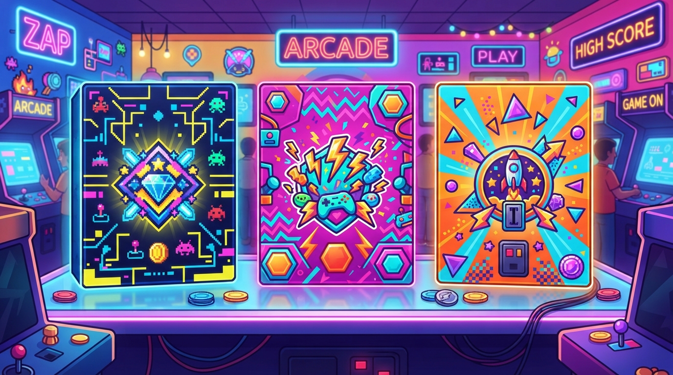 How To Choose A Retro Arcade Party Package Compare The Three Package Styles