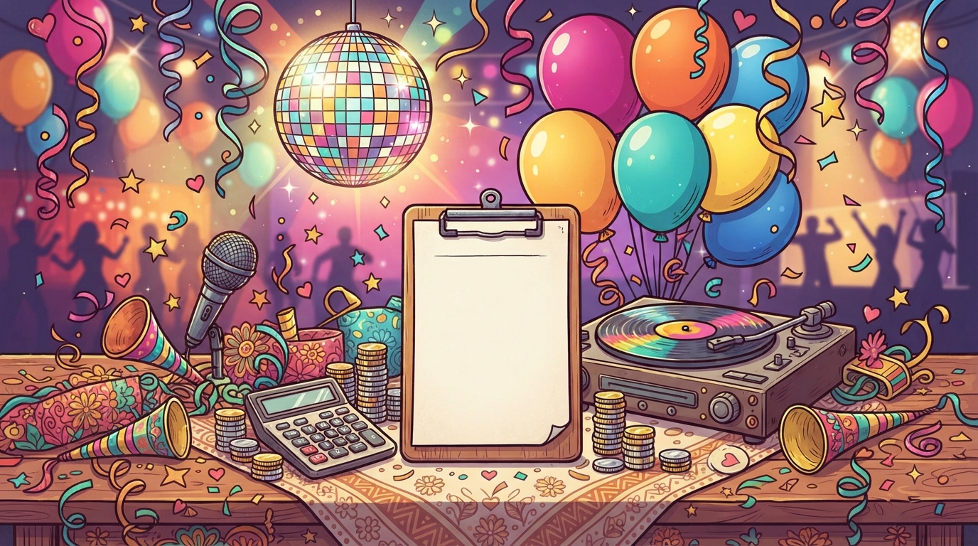 Retro Event Planner Cost: What to Budget for a Throwback Party Featured Image