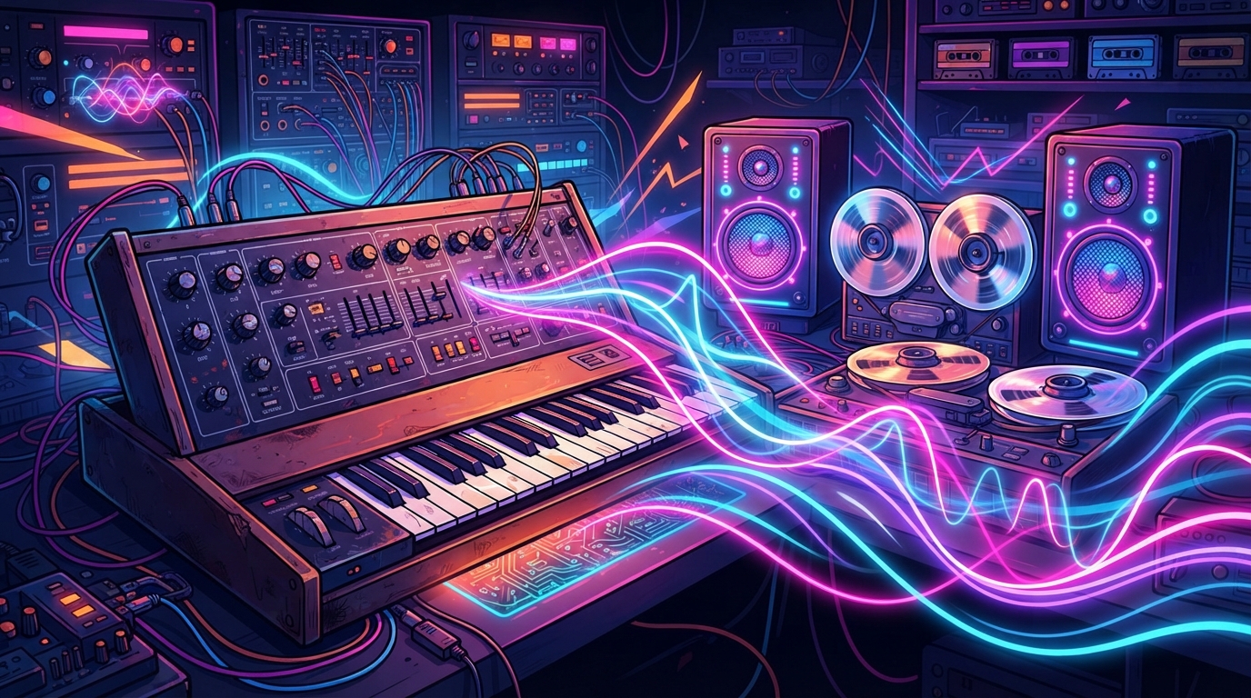 Retro Soundtrack Commission: Hire Original Neon Music For Your Project Featured Image