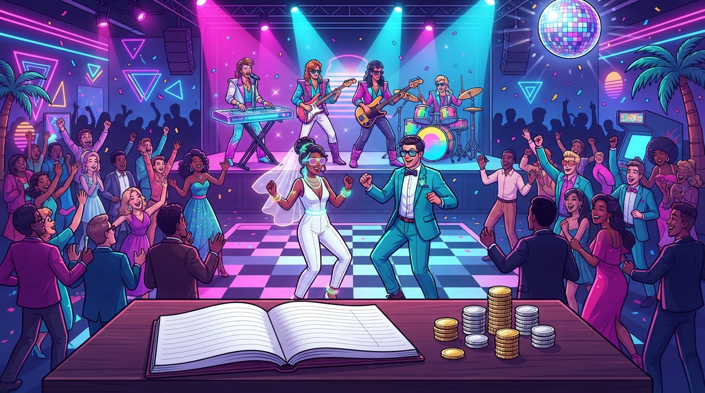 Retrowave Wedding Band Cost: What Couples Can Expect Set A Budget For Your Retro Reception