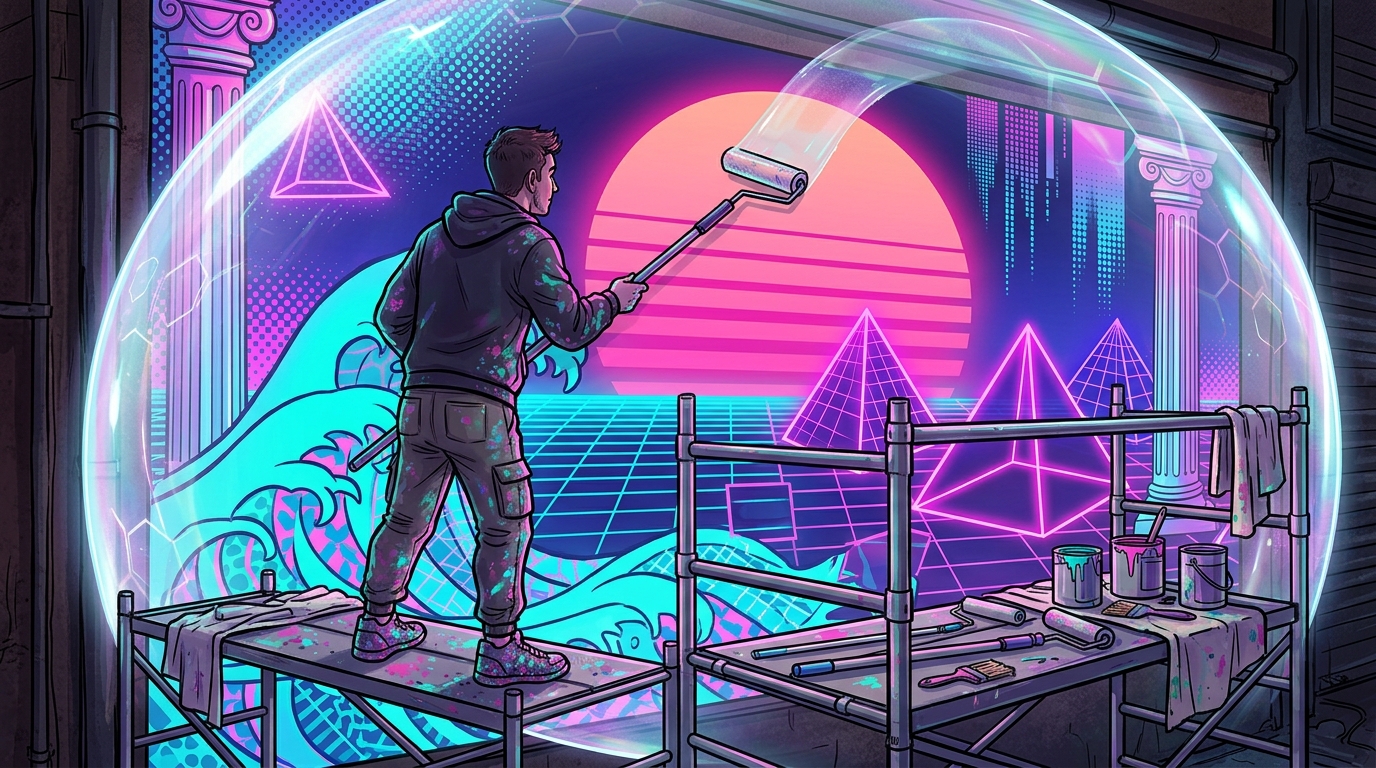 Vaporwave Mural Commission: How to Hire the Right Artist How Should You Protect the Commission?