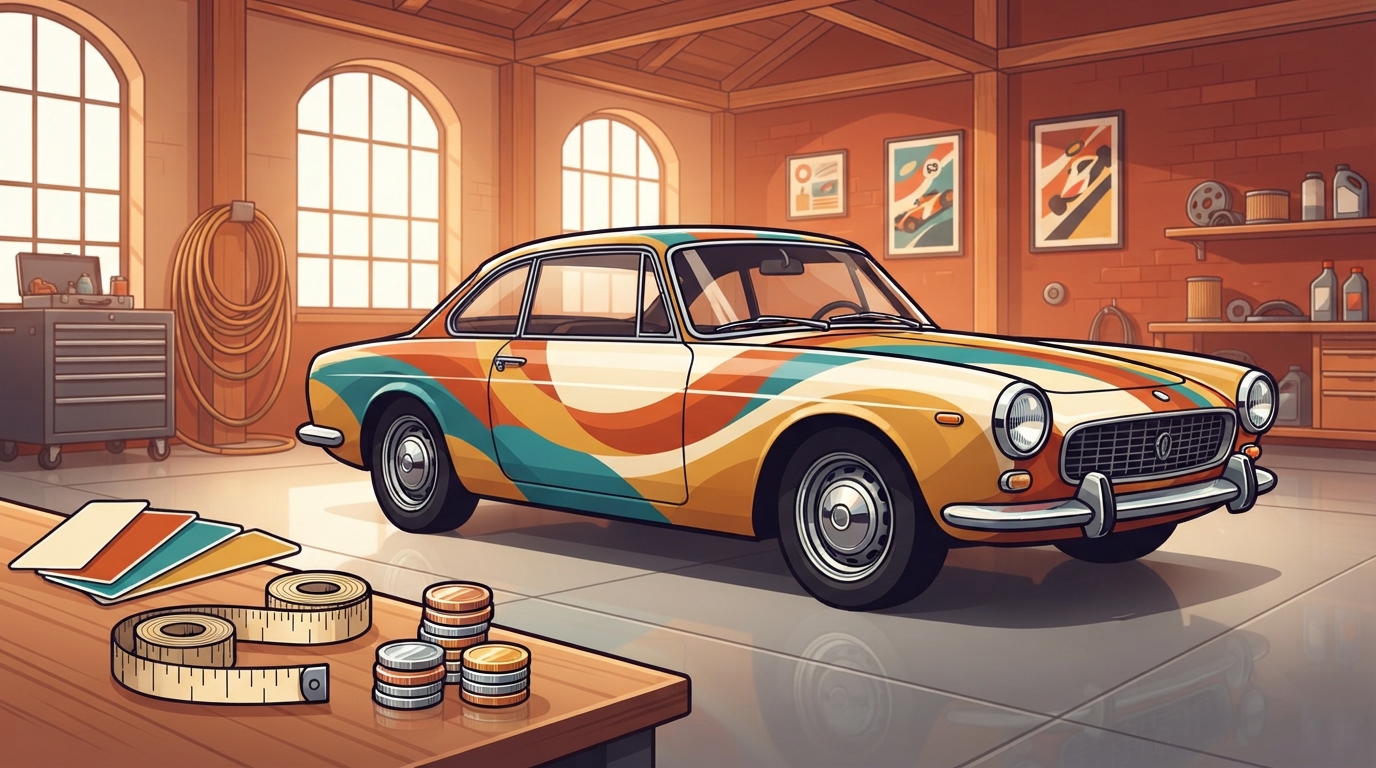 Retro Car Wrap Pricing: What It Costs Featured Image