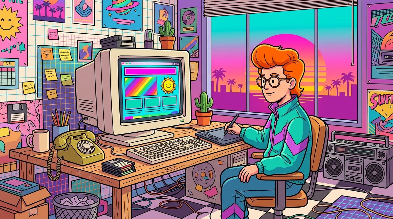 Retro Website Design Agency: Your Totally Rad Guide to Choosing One Featured Image
